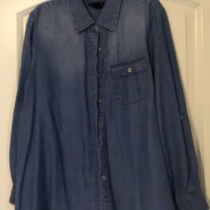 Style&co PL denim shirt